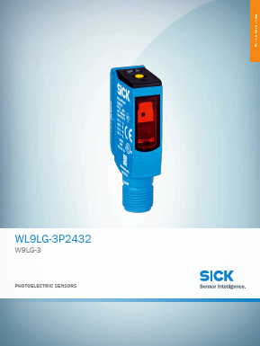 WL9LG-3P2432 Datasheet PDF SICK AG