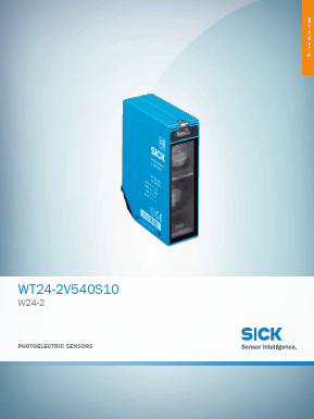 WT24-2V540S10 Datasheet PDF SICK AG