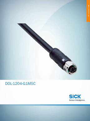 DOL-1204-G1M5C Datasheet PDF SICK AG