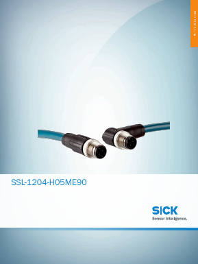 SSL-1204-H05ME90 Datasheet PDF SICK AG