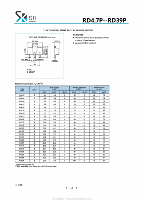 RD10P Datasheet PDF SHIKE Electronics