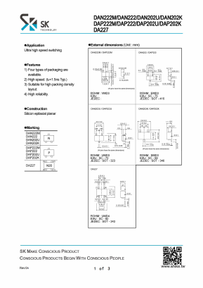 DAN202K Datasheet PDF SHIKE Electronics