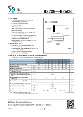 B5B Datasheet PDF SHIKE Electronics