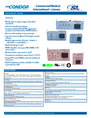 HB28-1-A+G Datasheet PDF SL Power Electronics