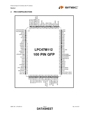 LPC47M112 Datasheet PDF SMSC -> Microchip