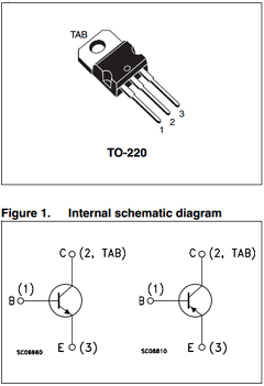 D44H11 Datasheet PDF STMicroelectronics