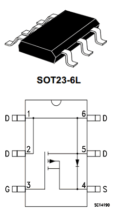 STT2PF60L Datasheet PDF STMicroelectronics