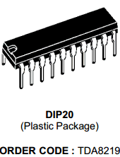 TDA8219 Datasheet PDF STMicroelectronics