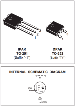 STD20NE03LT4 Datasheet PDF STMicroelectronics