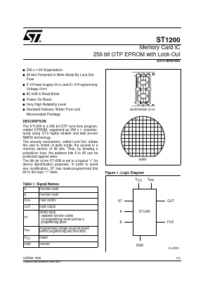 ST1200-B5 Datasheet PDF STMicroelectronics