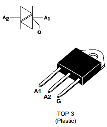 BTA41-400B Datasheet PDF STMicroelectronics