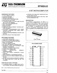 EF6804J2EVD Datasheet PDF STMicroelectronics