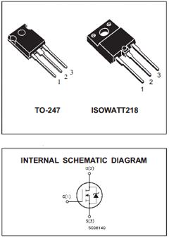 W8NA80 Datasheet PDF STMicroelectronics