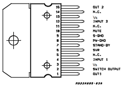 TDA7365 Datasheet PDF STMicroelectronics