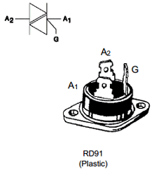 BTA40A/B Datasheet PDF STMicroelectronics