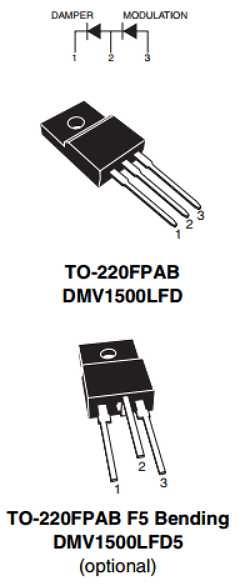 DMV1500LFD Datasheet PDF STMicroelectronics