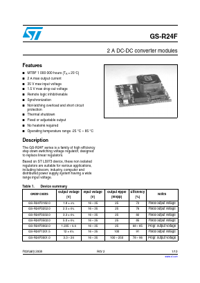GS-R24F1201.5 Datasheet PDF STMicroelectronics