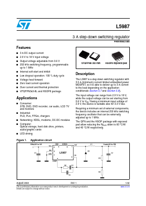 L5987ATR Datasheet PDF STMicroelectronics