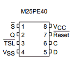 M25PE40 Datasheet PDF STMicroelectronics