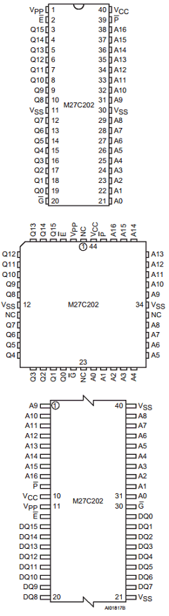 M27C202 Datasheet PDF STMicroelectronics