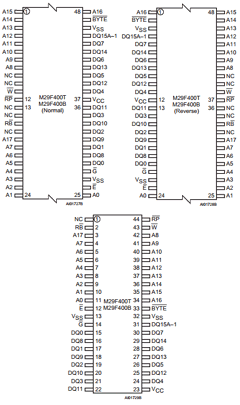 M29F400B Datasheet PDF STMicroelectronics