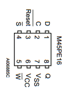 M45PE16-VMP6G Datasheet PDF STMicroelectronics
