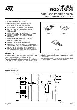 RHFL4913KP50-01V Datasheet PDF STMicroelectronics
