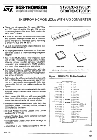 ST90T30C6 Datasheet PDF STMicroelectronics