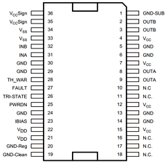 STA501 Datasheet PDF STMicroelectronics