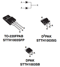 STTH1003SG Datasheet PDF STMicroelectronics