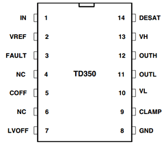 TD350 Datasheet PDF STMicroelectronics