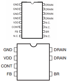 VIPER17LN Datasheet PDF STMicroelectronics