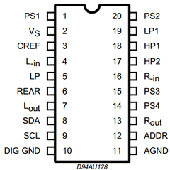 TDA7346 Datasheet PDF STMicroelectronics