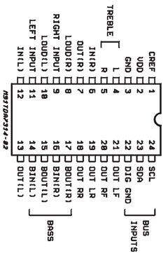 TDA7314 Datasheet PDF STMicroelectronics