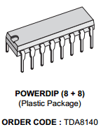 TDA8140 Datasheet PDF STMicroelectronics