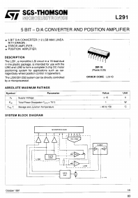 L291B Datasheet PDF STMicroelectronics