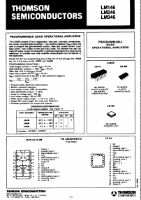 LM146DG Datasheet PDF STMicroelectronics