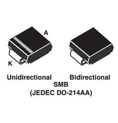 SM6T10ACAY Datasheet PDF STMicroelectronics