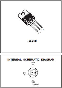 MTP3055 Datasheet PDF STMicroelectronics