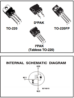 STP6NC80ZFP Datasheet PDF STMicroelectronics