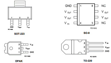 LD1117F33 Datasheet PDF STMicroelectronics