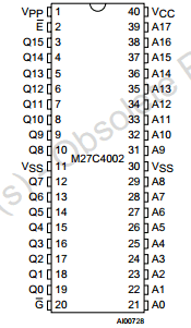 M27C4002-90XB1X Datasheet PDF STMicroelectronics