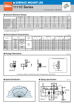 BG1111C Datasheet PDF STANLEY ELECTRIC CO.,LTD.