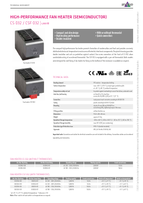 03209.9-00 Datasheet PDF STEGO Elektrotechnik GmbH