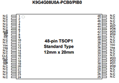 K9L8G08U1A Datasheet PDF Samsung