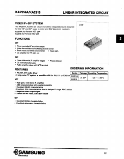 KA2914A Datasheet PDF Samsung