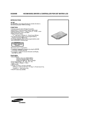 KS0068B-00 Datasheet PDF Samsung