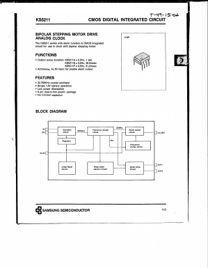 KS5211 Datasheet PDF Samsung
