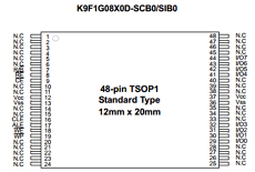 K9F1G08U0D Datasheet PDF Samsung