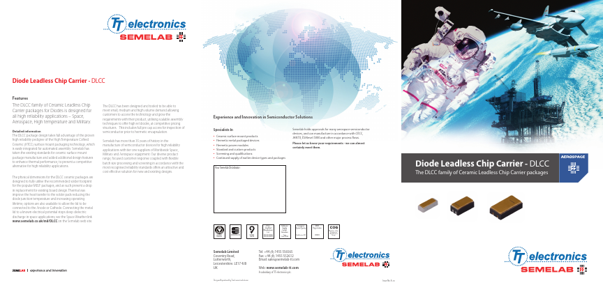 1N5806D2A_ Datasheet PDF Semelab - > TT Electronics plc 